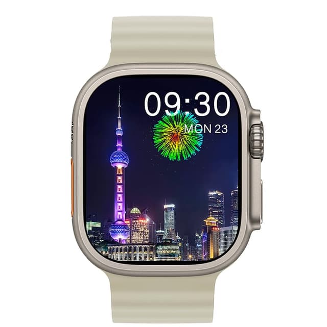 HK9 Ultra AMOLED Smartwatch ChatGPT Smartwatch – Gray Color